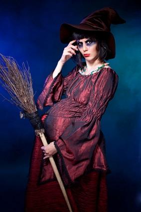 Pregnant witch