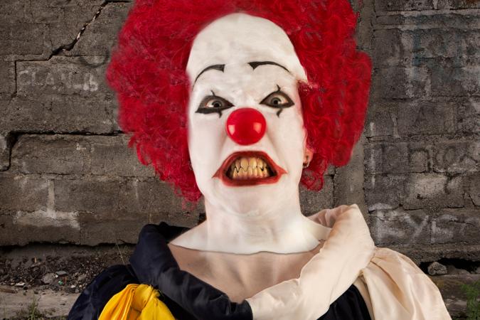 clown mask