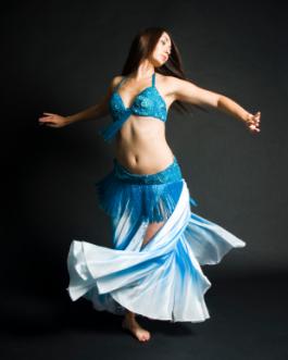 Belly dancer costume