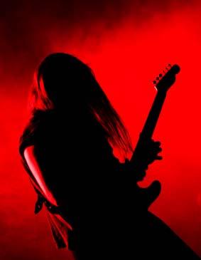 Metal Head Rocking Out
