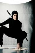 Ninja costume for a woman