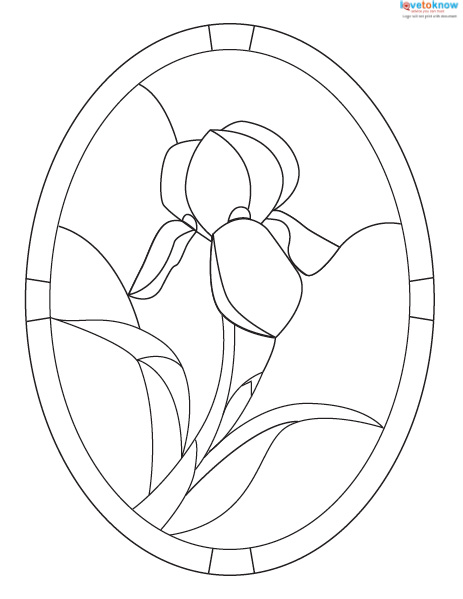 Printable Stained Glass Patterns Free FREE PRINTABLE