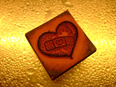 Sandra McCalls Rubber Stamped Jewelry