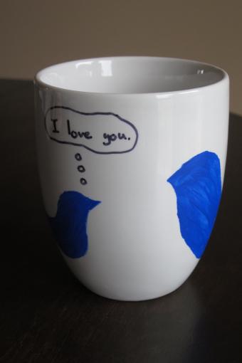 stencil mug