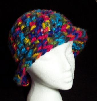 thick and quick crochet hat