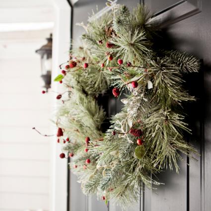 evergreen wreath