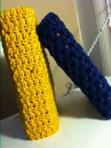 crochet book covers