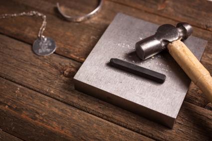 Metal stamping set