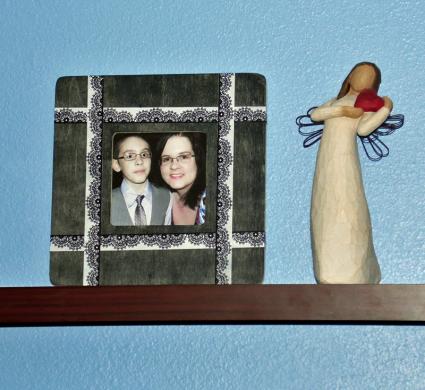 washi tape frame