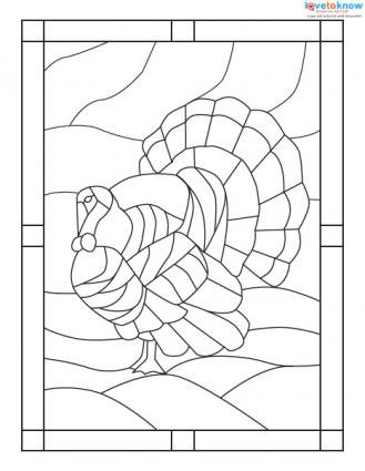 Thanksgiving Stained Glass Patterns | LoveToKnow