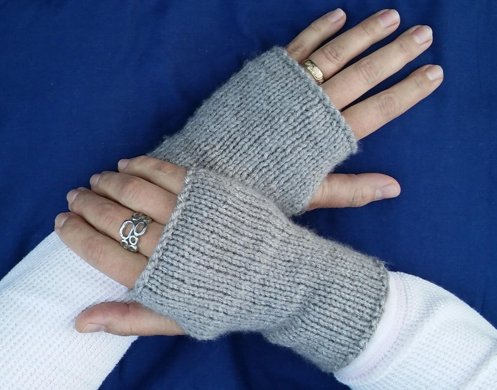 Fingerless Gloves Knitting Pattern LoveToKnow