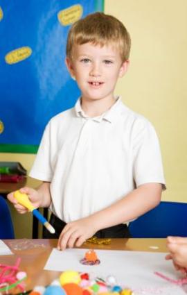 Boy at Sunday School