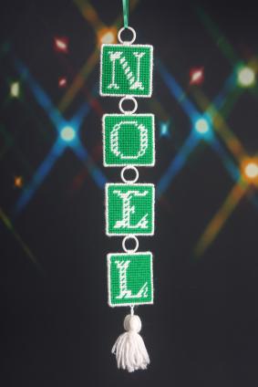 needlepoint ornament