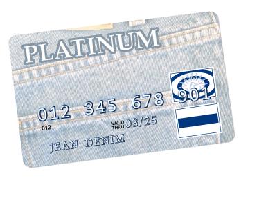 The platinum credit card.