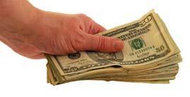 A line of credit provides flexibility.