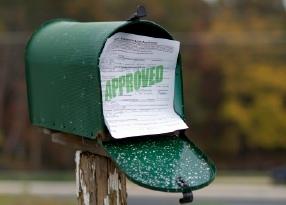 No credit check offer in a mailbox