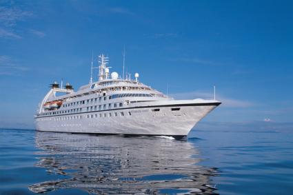 Seabourn Spirit at Sea