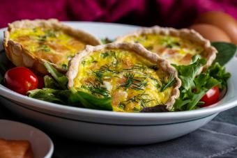 Smoked Salmon Mini-quiches