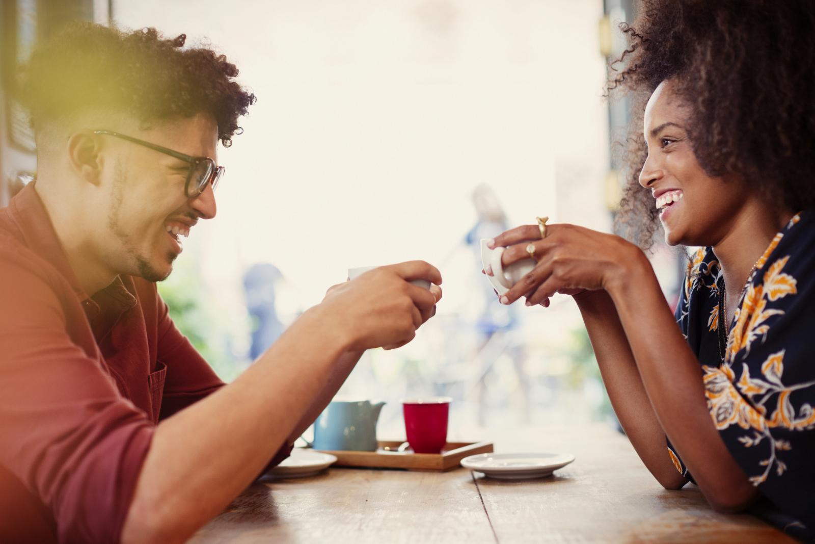 A little coffee and conversation