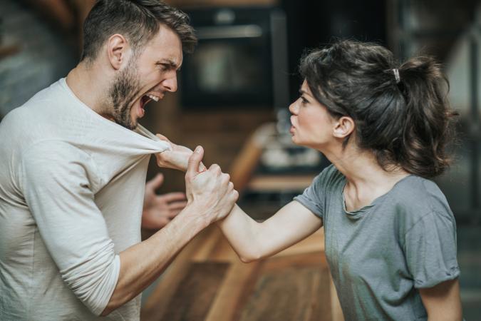 couple arguing