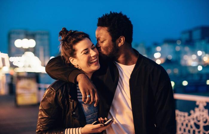 couple having fun