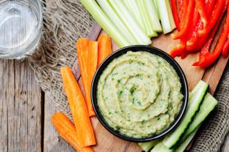 Spinach hummus