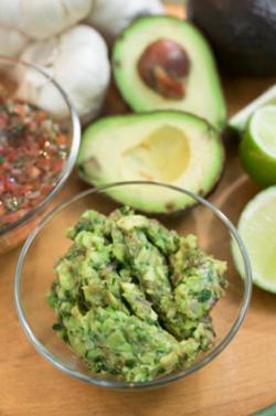 Avocado and guacomole