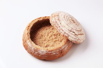 Hollowed Out Bread Bowl
