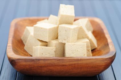 Bowl of tofu