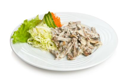 Beef Stroganoff with Greens