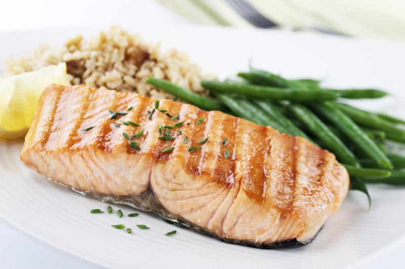 salmon dinner