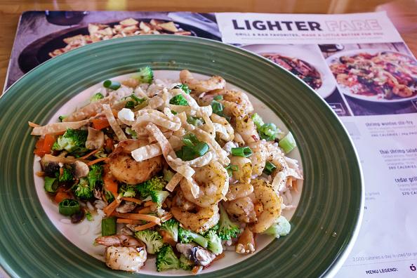 plate of shrimp wonton stir fry