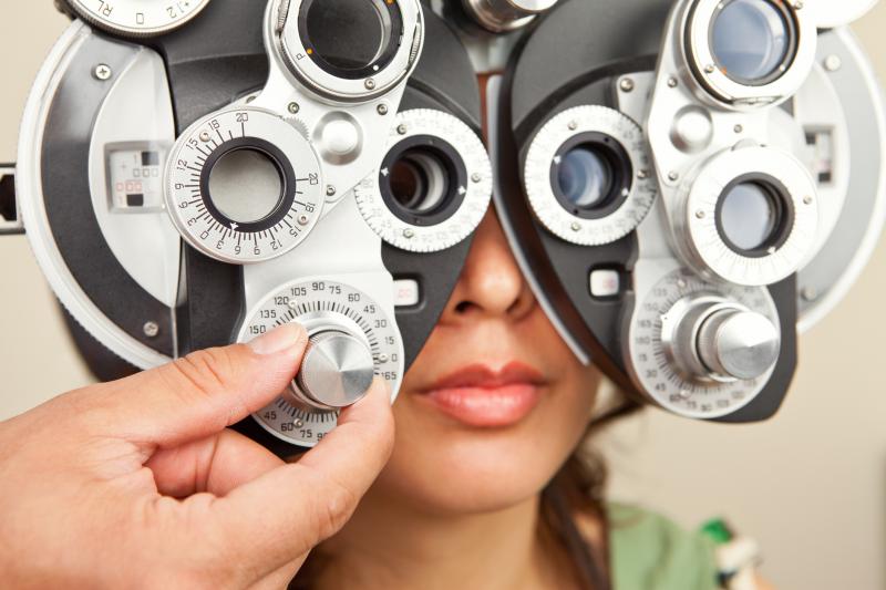 vision exam