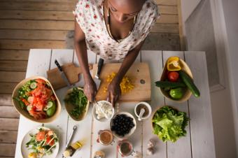 Vegetarian food prep