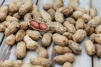 Peanuts On Table 