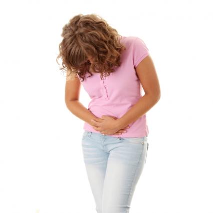 Cramping Woman