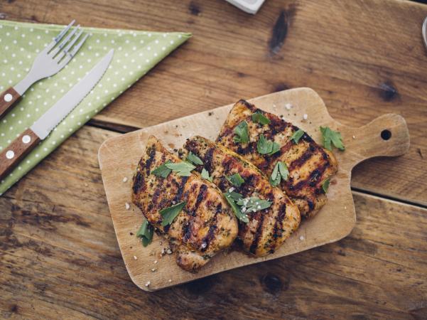 grilled pork chops