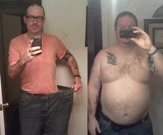 Weight Loss Success Stories | LoveToKnow 2 Before and after photo of Craig Munhall
