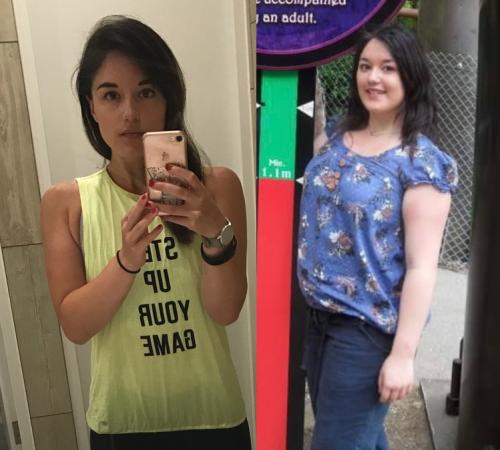 Weight Loss Success Stories | LoveToKnow 5 Before and after photo of Jade Emmons