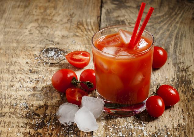 cocktail with tomato juice