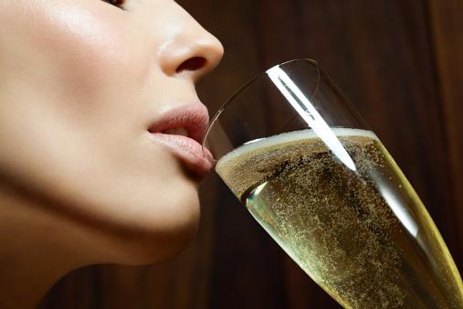 Healthiest Alcoholic Drinks | LoveToKnow 3 woman drinking champagne