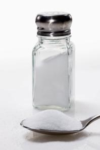 A salt shaker