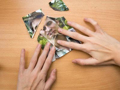 Ripped up Photograph