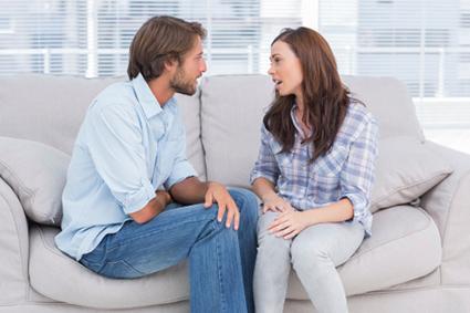 Quarrelling Couple