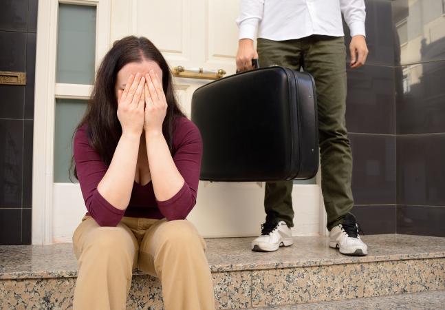 moving out after divorce