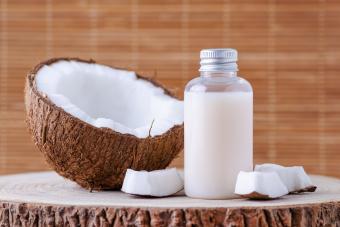 Coconut oil for shampoo.