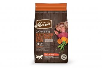 Merrick Grain Free Real Texas Beef and Sweet Potato Dry Dog Food, 22 lbs Dry Dog Food
