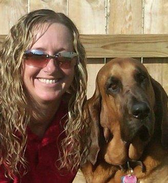 Kelly Haggard and Jersey Joe; Image used with permission of Kelly Haggard.