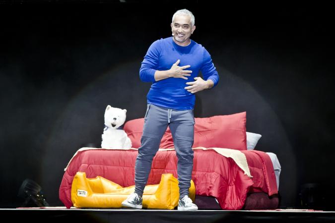 Celebrity dog trainer Cesar Millan