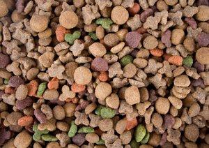 Assorted kibble